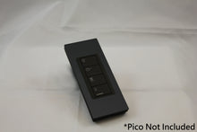 Load image into Gallery viewer, Vision Architrave Faceplate one Lutron Pico Control with black Frame - Matt Black (Metal Powder Coated)