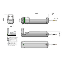 Load image into Gallery viewer, eldoLED EC12NA-E1ZHP dimensional drawing