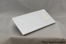 Load image into Gallery viewer, Vision GrafikEye Faceplate for one Lutron Pico Control, Layout: 00001 with white Frame - Matt White (Metal Powder Coated)