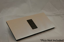 Load image into Gallery viewer, Vision GrafikEye Faceplate for one Lutron Pico Control, Layout: 00100 with black Frame - Satin Nickel (Metal Plated)