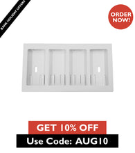 Load image into Gallery viewer, Lutron Faceplate for four Pico controls - White