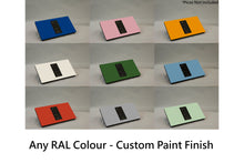 Load image into Gallery viewer, LD UK Rectangle Faceplate for one Lutron Pico control with black Frame - Any RAL Colour (Metal Powder Coated)