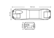 Load image into Gallery viewer, eldoLED ECOdrive 20MA-E1Z0A - 20W 0-10V dimmable constant current LED driver