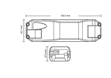 Load image into Gallery viewer, eldoLED ECOdrive 20MA-E1Z0D2 - 20W DALI-2 dimmable constant current LED driver
