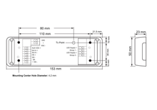 Load image into Gallery viewer, eldoLED LINEARdrive 220D – 8A (12/24v) DALI dimmable constant voltage LED driver