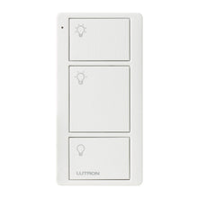 Load image into Gallery viewer, Lutron Pico Light Remote: 3-button with light icons (On, Favourite, Off) - White