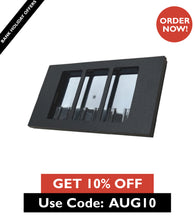 Load image into Gallery viewer, Lutron Faceplate for three Pico controls - Black
