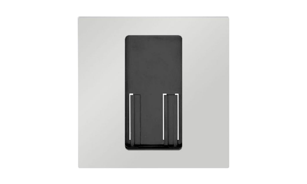 Lutron Faceplate for single Pico control - Bright Chrome