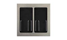 Load image into Gallery viewer, Lutron Faceplate for two Pico controls - Satin Nickel
