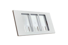 Load image into Gallery viewer, Lutron Faceplate for three Pico controls - White
