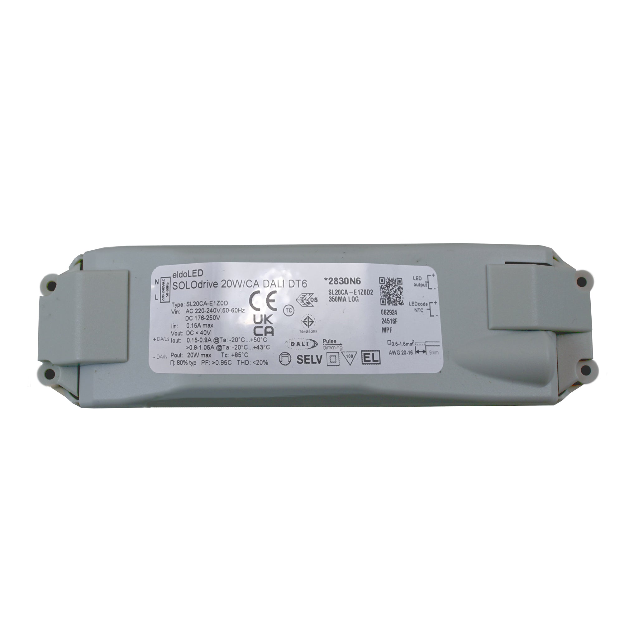 eldoLED SOLOdrive 20CA-E1Z0D2 - 20w DALI dimmable constant current