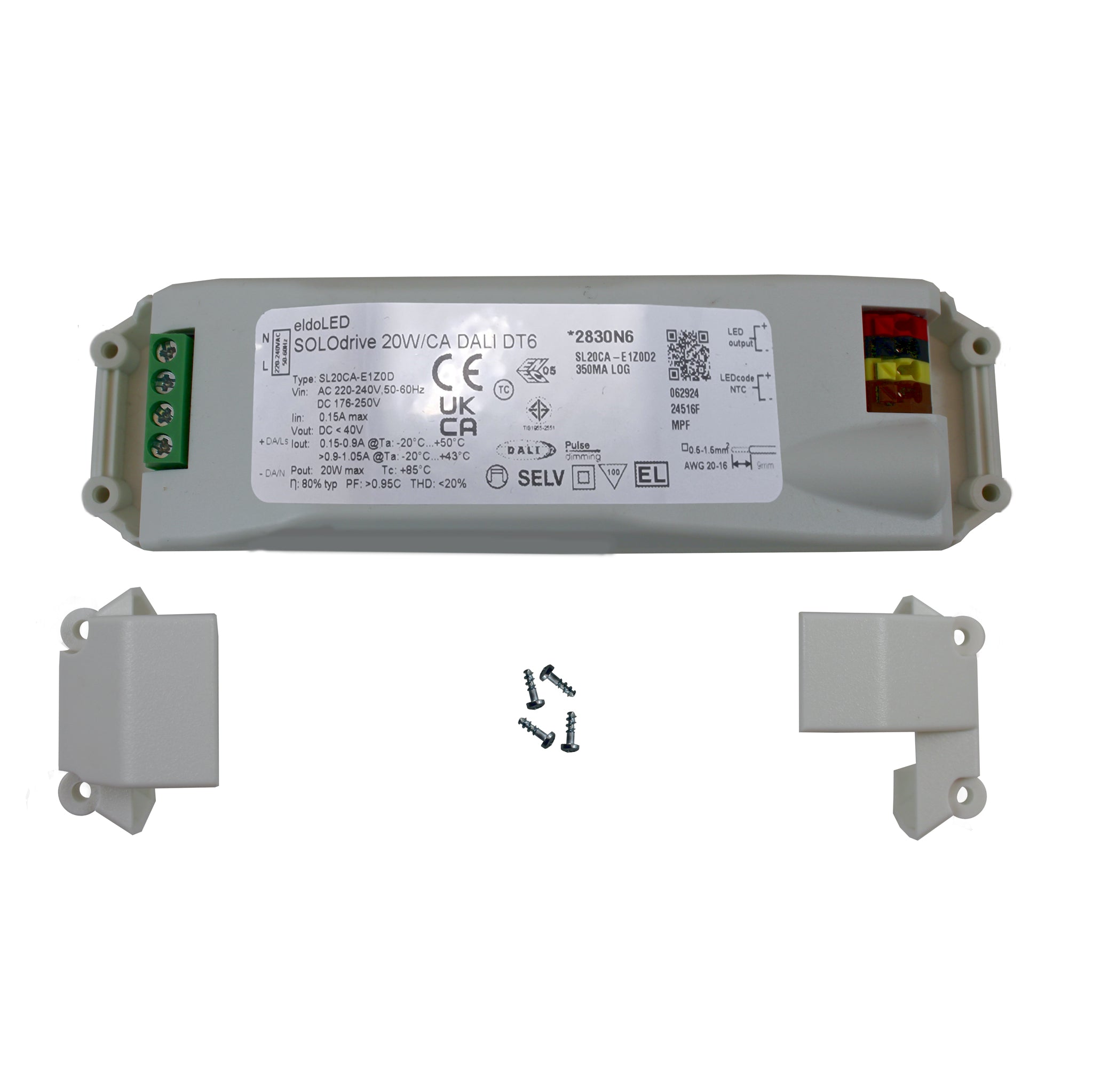 eldoLED SOLOdrive 240/A3 20W DALI dimmbarer Konstantstrom-LED-Treiber (SL0240A3 eldoLED SOLOdrive 240/A3 20W DALI dimmbarer Konstantstrom-LED-Treiber (SL0240A3
