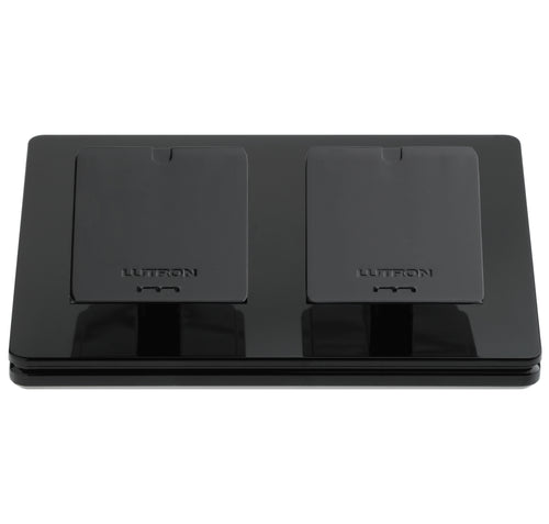 Lutron Pico Double Tabletop Pedestal - Black