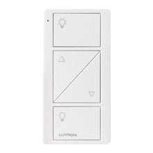 Load image into Gallery viewer, Lutron Pico Light Remote: 2-button with raise/lower with light icons - White
