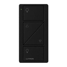 Load image into Gallery viewer, Lutron Pico Light Remote: 2-button with raise/lower with light icons - Black
