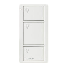 Load image into Gallery viewer, Lutron Pico Light Remote: 3-button with light icons (On, Favourite, Off) - White

