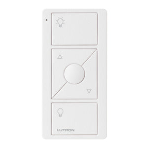 Lutron Pico Light Remote: 3-button with raise/lower with light icons - White