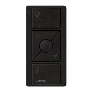 Lutron Pico Light Remote: 3-button with raise/lower with light icons - Black