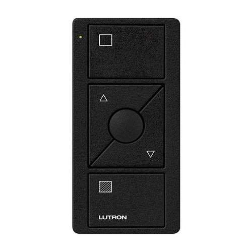 Lutron Pico Blind Remote: 3-button with raise/lower with blinds icons - Black
