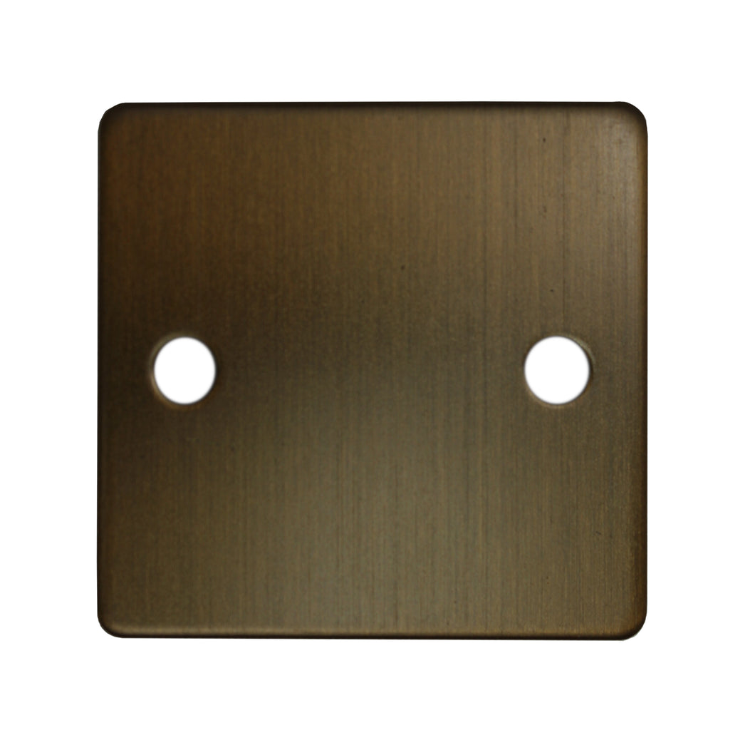 Lutron RA2 Select Pico Custom Faceplate Sample - Bronze Antique