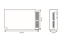 Load image into Gallery viewer, eldoLED POWERdrive 561/S - 50w, 4 output DMX dimmable constant current LED driver with configuration
