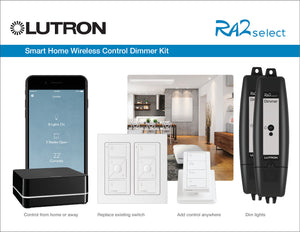 Lutron Select Smart Home Wireless Control Dimmer Starter Kit