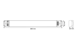 eldoLED SOLOdrive 1060/A1 - 100w DALI dimmable constant current LED driver with configuration