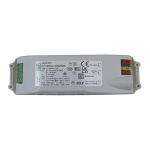 eldoLED ECOdrive 20MA-E1Z0A - 20W 0-10V dimmable constant current LED driver