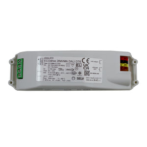 eldoLED ECOdrive 20MA-E1Z0D - 20W DALI-2 dimmable constant current LED driver 