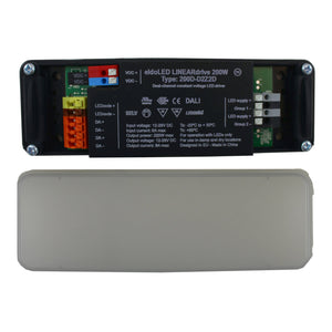 eldoLED LINEARdrive 200D-D2Z2D – 8A DALI dimmable constant voltage LED driver